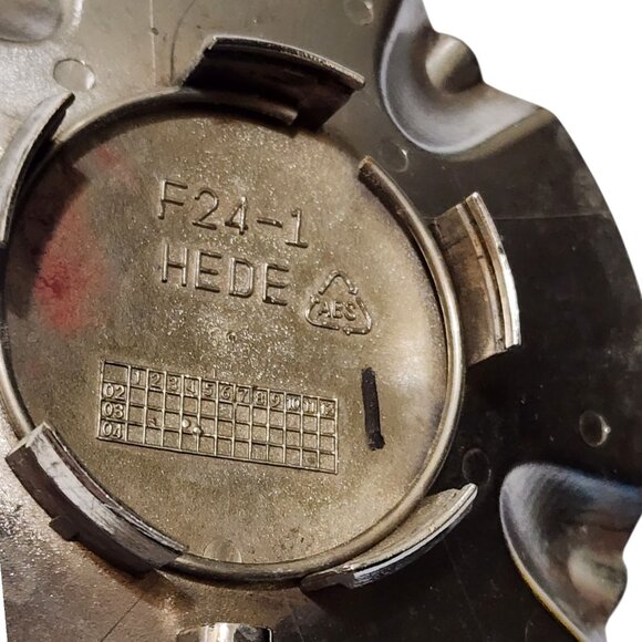 FORTE Chrome Custom Wheel Center Cap # F24-1, HEDE - Picture 5 of 7